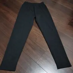 ブラック 裏起毛スパッツ M-L
