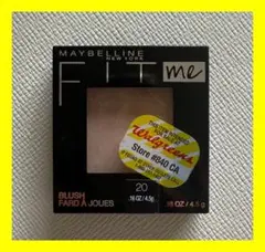 期間限定お値下げ✳︎チーク✳︎MAYBELLINE FIT ME BLUSH 20のサムネイル