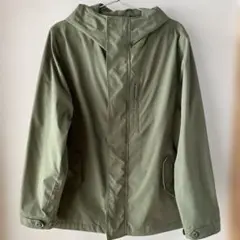 coen フード付きオリーブグリーンマウンテンパーカー SMALL