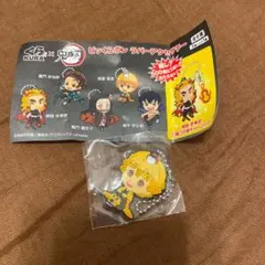 未開封！鬼滅の刃 くら寿司 我妻善逸 ラバーアクセサリー