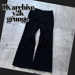00s archive ck corduroy flare pants y2k