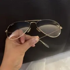 d*i様 Ray-Ban ゴールド アビエーター サングラス