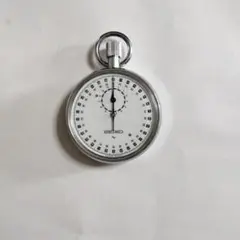 SEIKO ストップウォッチ シルバー