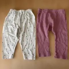 ベビースパッツ・レギンス2点セット　80サイズ