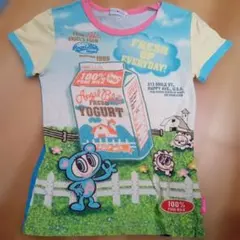 エンジェルブルー150ナカムラクンナルミヤ半袖Tシャツ総柄平成レトロのサムネイル