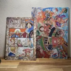 ONE PIECE ワンピース　下敷と江ノ電クリアファイル