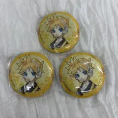 ピアプロ 初音ミク 鏡音レン キラキラ缶バッジ ガチャガチャ