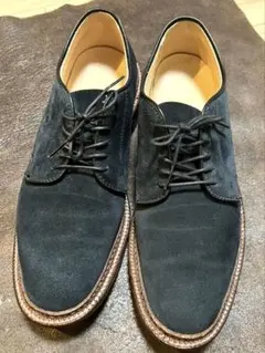 ALDEN 29331F ネイビースエード プレーントゥ ブラッチャー 7Dのサムネイル