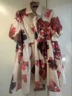 ZIMMERMANN シルクピンクミニワンピース ZIMMERMANN シルクピンクミニワンピース Mini Dress Piece Wrap
