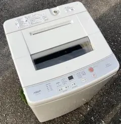 特価アクア洗濯機 6kg 高濃度クリーン浸透　槽自動お掃除　風乾燥機能付19年製のサムネイル