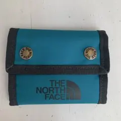THE NORTH FACE 三つ折り財布 青