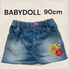 BABYDOLL ベビードール デニムスカート 90cm