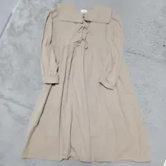 merryjenny ベージュ　ワンピース　フリーサイズ