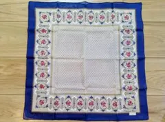 新品 Christian Dior 花柄ハンカチ 綿100% 日本製