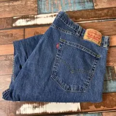 ビンテージ　古着　リーバイス505 バギー　デニムジーンズ　W42L32