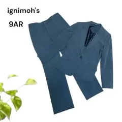 ignimoh's パンツスーツセットアップ　ストライプ　9AR64
