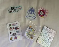 たまごっち シャカシャカアクリルクリップ　シール付き