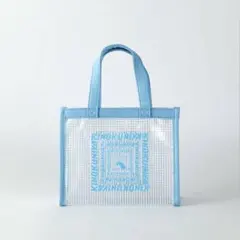 「新品未開封品」紀ノ国屋 クリアミニバッグ ブルー 完売商品