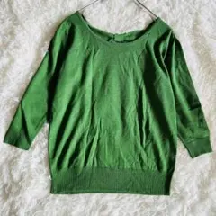 羅佩野餐 ROPE' PICNIC 前後兩穿 針織衫 綠色