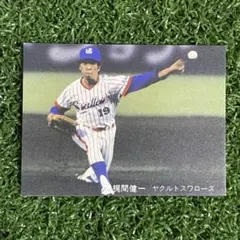 カルビープロ野球カード 1980年 ヤクルト 梶間投手