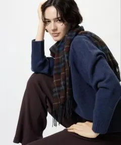 UNIQLO スフレヤーンクルーネックセーター