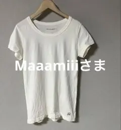 Maaamiii さまNATURAL LAUNDRY ホワイト コットンTシャツのサムネイル