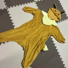 イーブイ 着ぐるみ 130 子供用　キッズ　パジャマ 修学旅行 お泊まり会に