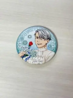 ユーリ!!! on ice　缶バッジ　ヴィクトル　ローソン
