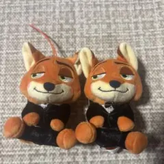 ズートピア2 こてっとぺったん ニック ドレッシー　２個セット　新品タグ付き
