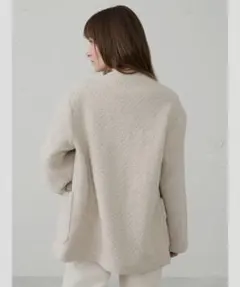 【新品未使用】BANANA REPUBLICニットコート