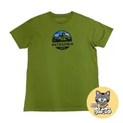 パタゴニア Tシャツ パタロハ グリーン Mサイズ patagonia メキシコ 