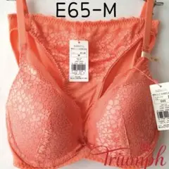 トリンプ アモスタイル　夢みるブラ　DeepVブラジャーショーツセットE65M