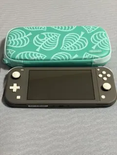 Nintendo Switch Lite グレー 保護ポーチ付き