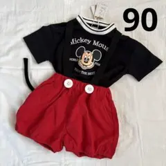 新品　ディズニー　ミッキー なりきりパンツ　コーデ　ハロウィン　コスプレ　仮装