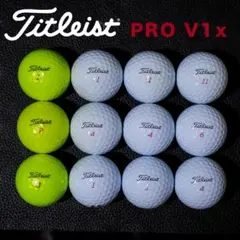 タイトリストPRO V1xロストボール12球S.A T074のサムネイル