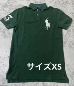 Polo Ralph Lauren ダークグリーン ポロシャツ XS