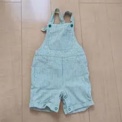 プチバトー　24m/86cm　サロペット　ストライプ