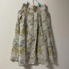 An another angelsダブル釦　アートフラワースカート期間限定価格