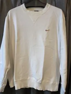Nike XL ホワイト クルーネック スウェット