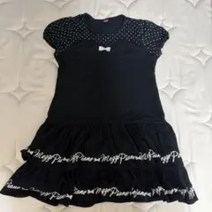 美品 メゾピアノ 160 半袖ワンピース 平成レトロ 女児 Y2K 春夏物