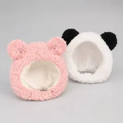 고양이 모자, 귀가 달린 애완 동물 모자, 부드러운 헤드 기어, 귀여운 동물