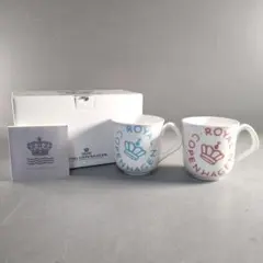 A1396-7/ロイヤルコペンハーゲン/ニューシグネチャー ペアマグカップ/