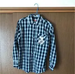 コンバース  長袖チェックシャツ  ボーイズ