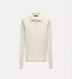 2/5まで値下げ中ZARA リブニット 長袖