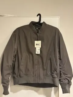 【新品タグ付き】ユニクロ ユニクロC ボマージャケット 56 Olive M