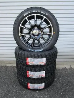 送料込み☆HS-022M+マッドスターM/T 155/65R14 ホワイトレター - メルカリ