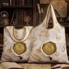二人分【新品未開封】 ハリーポッター エコバッグ クィディッチ 2点セット