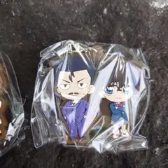 名探偵コナンぷちアクリルスタンド　コナン＆小五郎　阿笠＆灰原