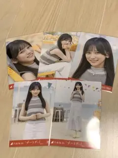 乃木坂46 チートデイ MV 5枚セット 生写真　コンプ　個別生写真　池田瑛紗