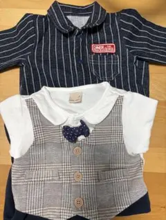 ⭐︎最終お値下げ⭐︎カバーオール　60サイズ　お出かけ着